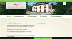 Desktop Screenshot of pension-steffi-loebau.de